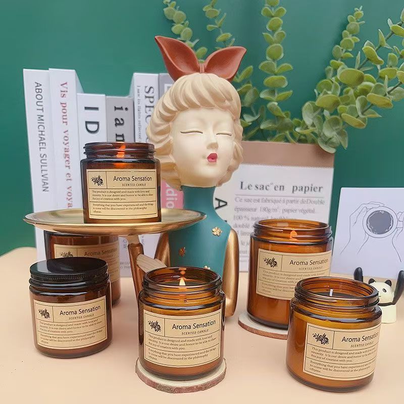 Velas de aromaterapia românticas e duradouras para uso doméstico