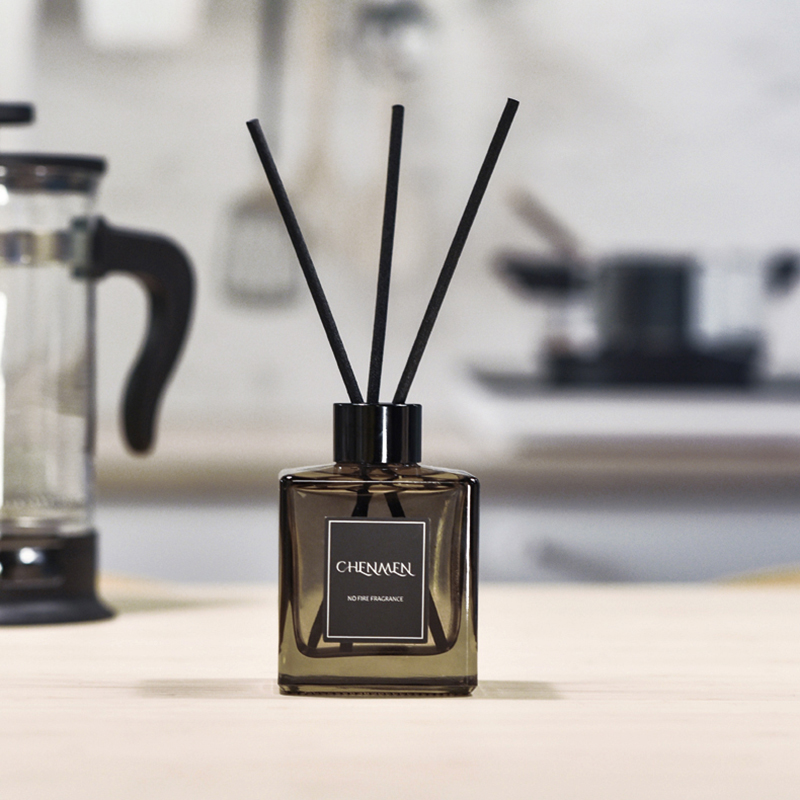 Varas de rattan voláteis, fragrância de ar, sem difusor de palheta de fogo