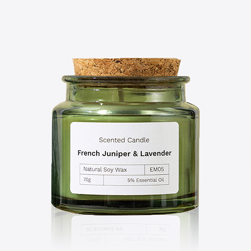 Velas perfumadas de cera de soja ecológica orgânica L5100A
