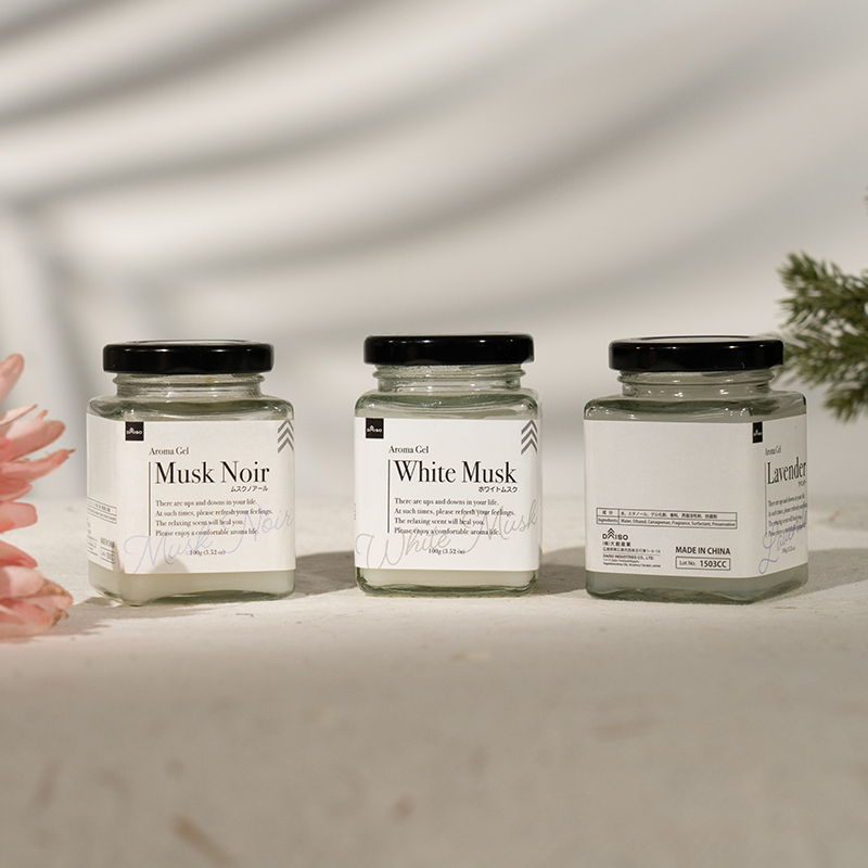 Eliminador de ar sólido mágico de almíscar branco 125g