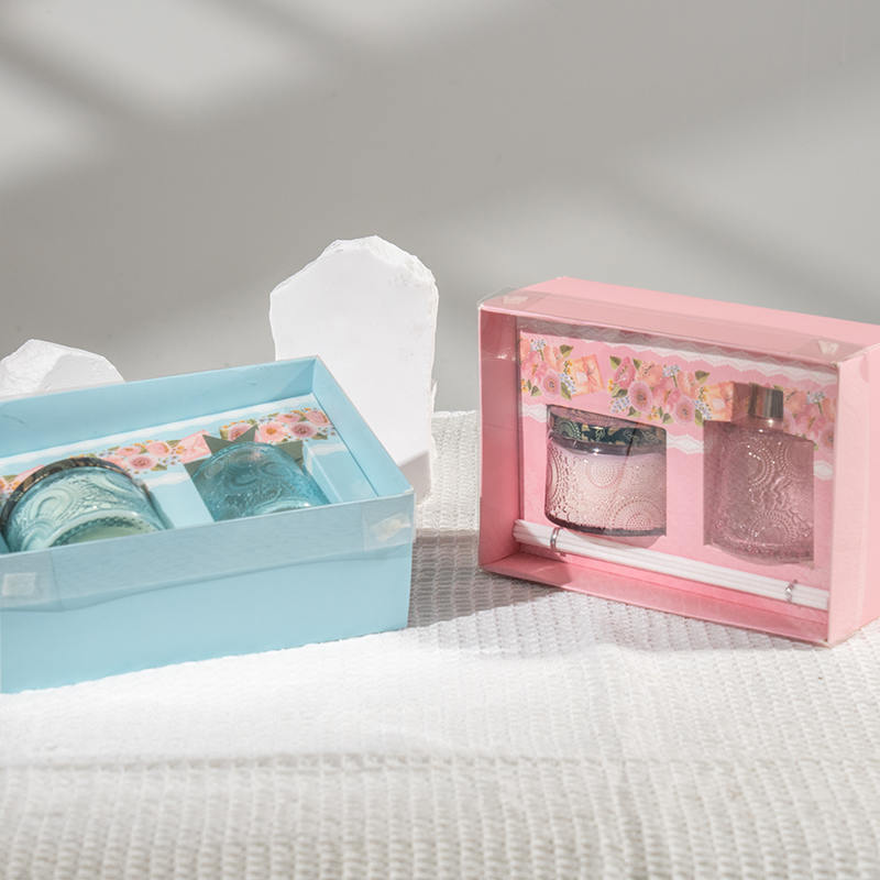 Conjunto de aroma de garrafa de vidro gracioso para o dia das mães - fornecedor de fragrâncias para casa