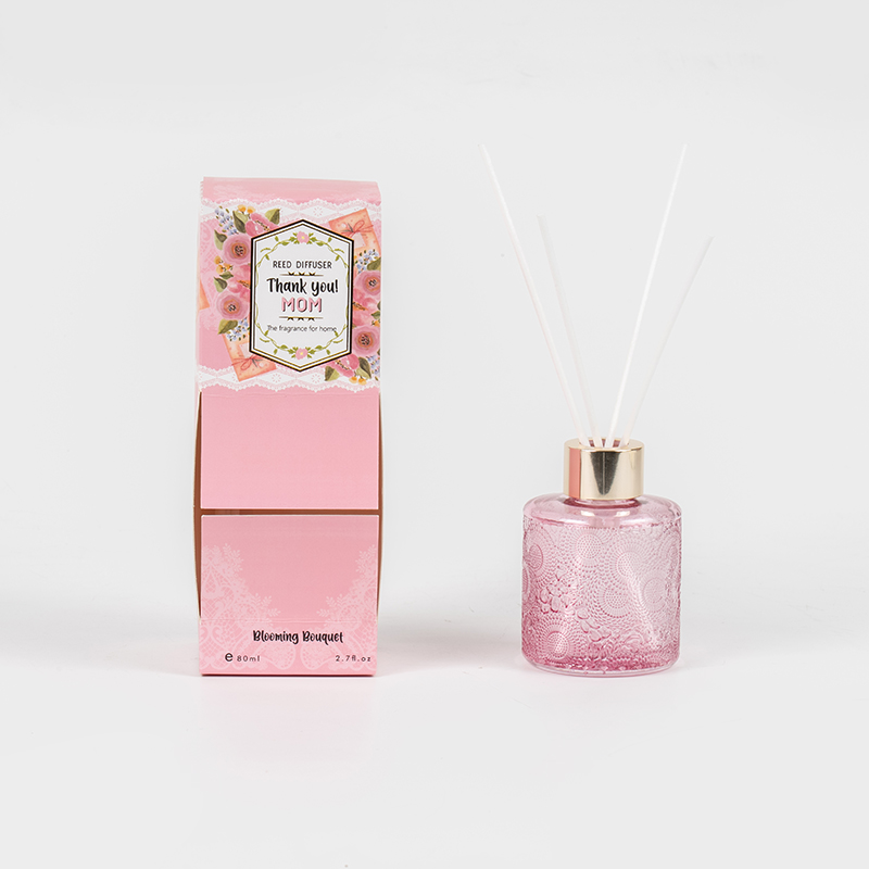 Difusor de palheta elegante para garrafa de vidro do Dia das Mães - Fabricante de fragrâncias para casa
