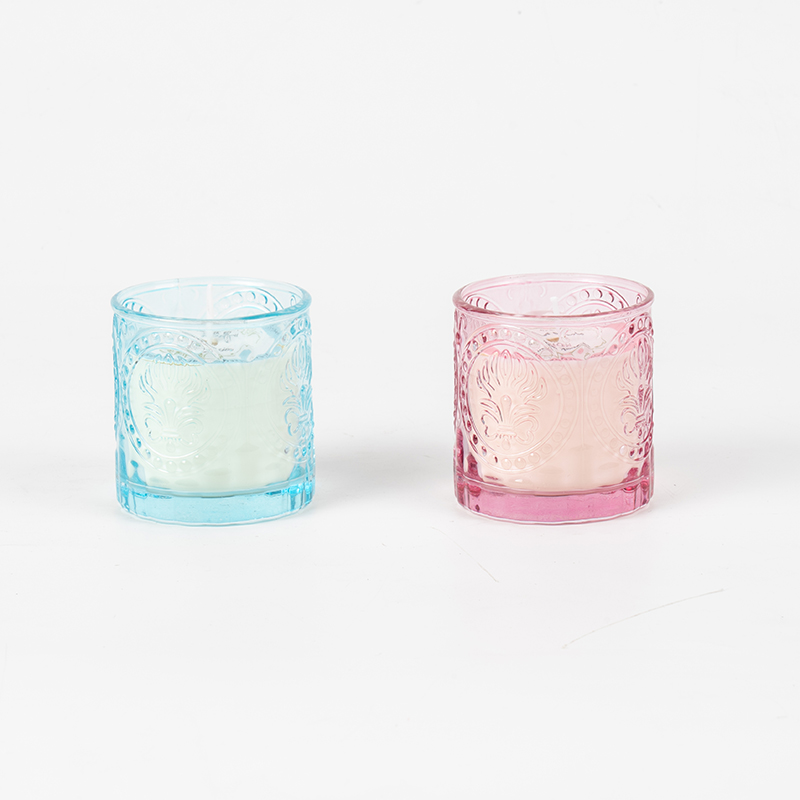 Canle perfumado com garrafa de vidro graciosa para o dia das mães - produtor de velas de cera de soja ecológica