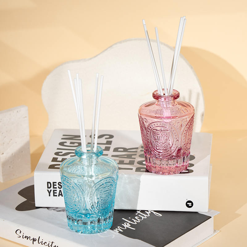 Difusor de palheta em garrafa de vidro elegante para o dia das mães - fornecedor de fragrâncias para casa